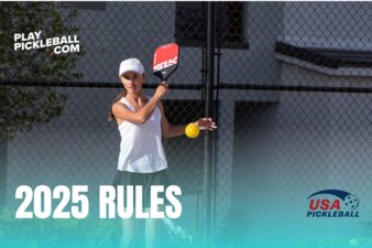 Miniatura do artigo sobre regras USA Pickleball 2025