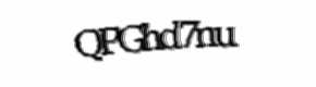 Security check image, please type the characters shown