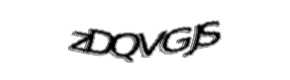 Security check image, please type the characters shown