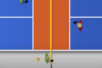 USA Pickleball: Pickleball Around-the-Post (ATP) shot